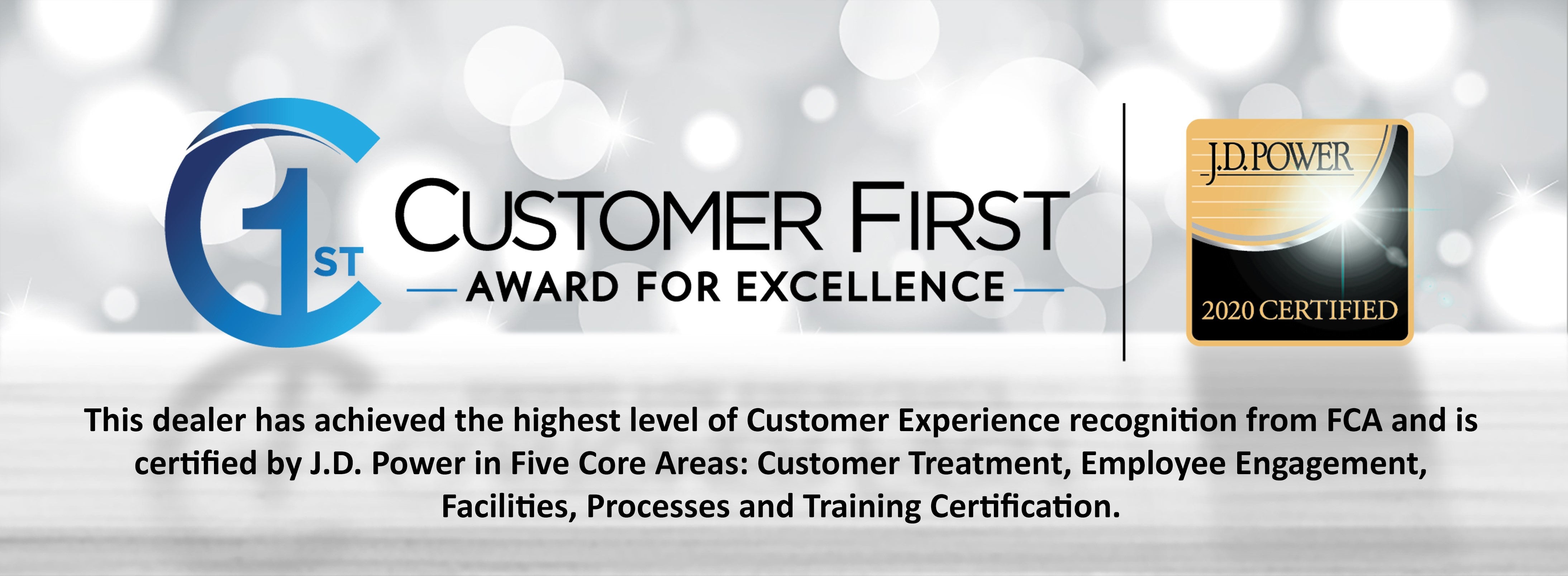 Customer First Award for Excellence for 2019 at Acra Automotive Chrysler Dodge Jeep Ram in Greensburg, IN